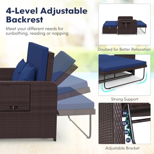 Luxury Outdoor Daybed with Canopy