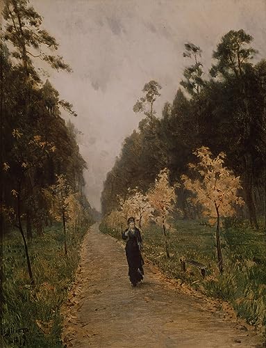Peinture Jour d'automne Sokolniki Levitan pour créer un salon chaleureux et cosy