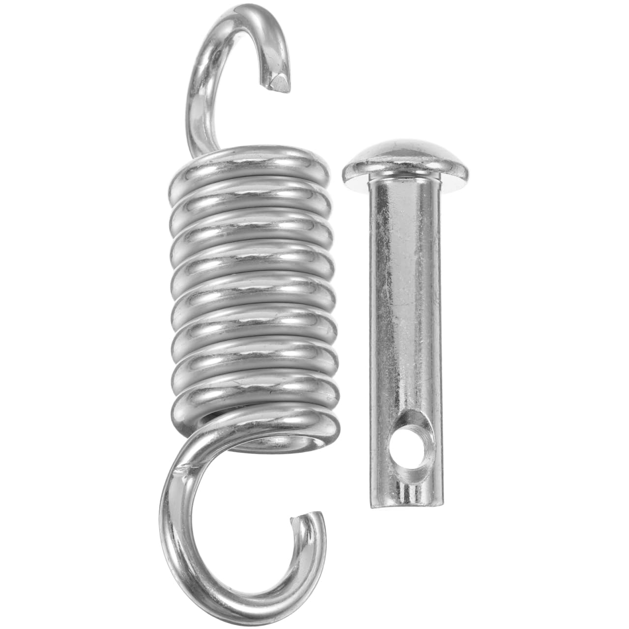 5.11 Inch Egg Chair Spring Hook Heavy Duty Spring Steel Hammock Swing Suspension Hook for Homeowners Porch Patio Boxing Bag Hanging Chair Replacement