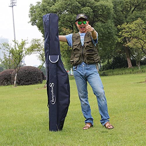 Sougayilang 1.7DDD Soft Fishing Rod Case Carrier Bag Fishing Case Organizer-170Cm/67In thumb #6