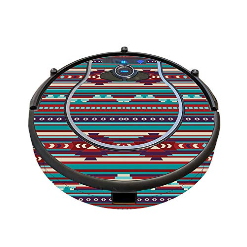 Image of MightySkins Skin Compatible with Shark Ion Robot 750 Vacuum Minimal Coverage - Southwest Stripes | Protective, Durable, and Unique Vinyl Decal wrap Cover | Easy to Apply, Remove | Made in The USA