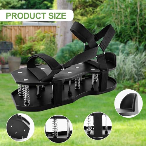image for GLHEL Lawn Aerator Shoes with Spring Base Lawn Soil Aerator Tool Autom