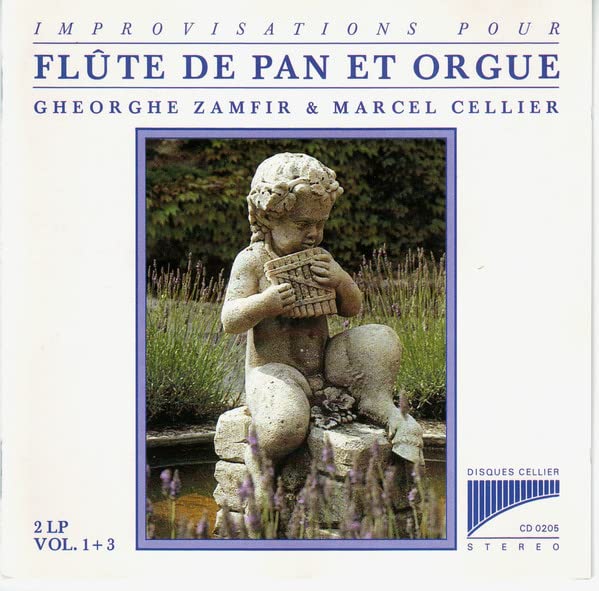Pan Flute + Organ Vol.1 + 3 [Audio CD] Zamfir,Gheorghe