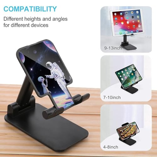 Support téléphone portable pliable et réglable avec base antidérapante - 3