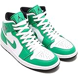 NIKE エア ジョーダン 1 ミッド AIR JORDAN 1 MID ラッキーグリーン/ホワイト/ブラック DQ8426-301 日本国内正規品 25.5cm
