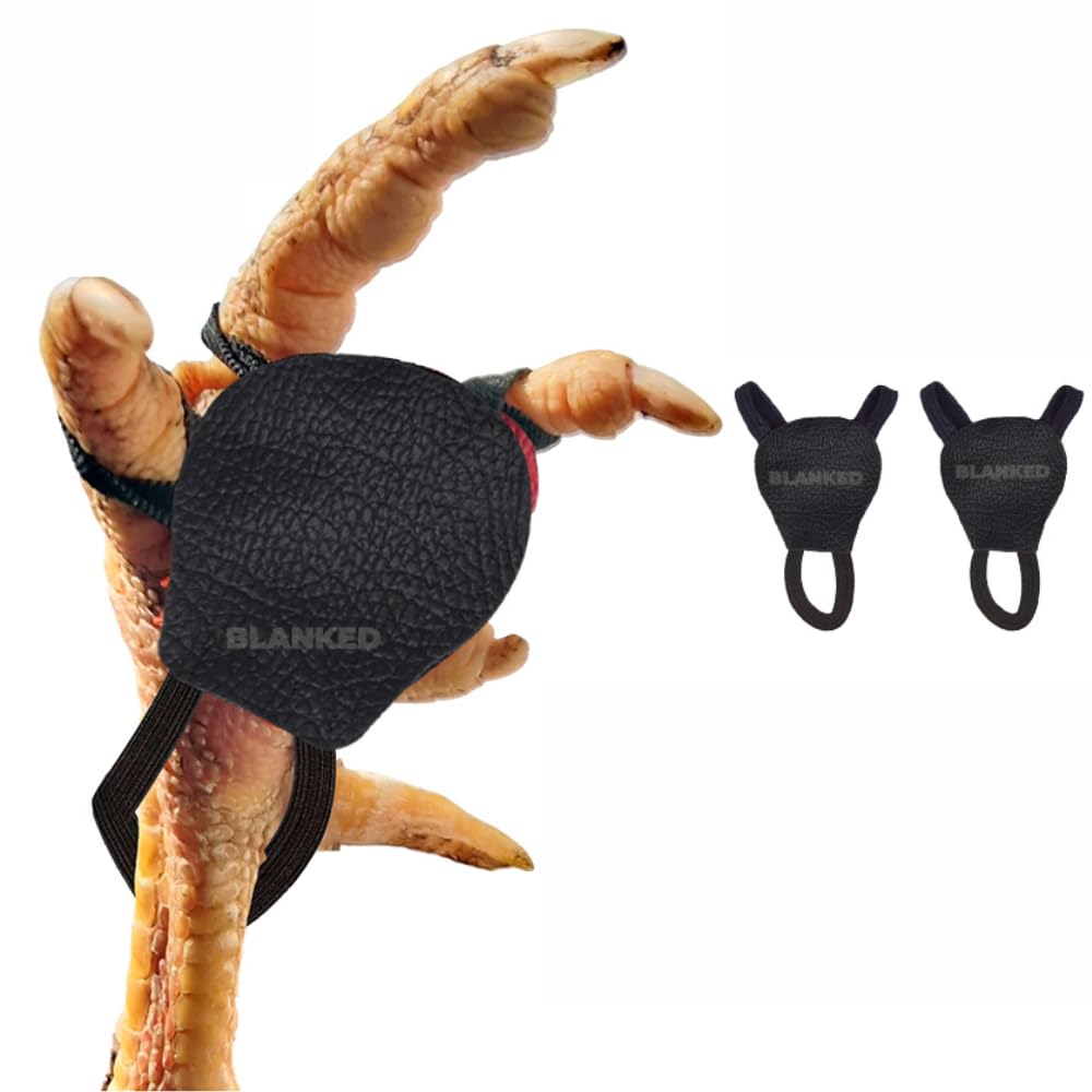 BLANKED Leather Feet Guard secures Your Roosters from Bumble Foot Disease, Providing Durable Protection, Comfort, and Support for Healthy, Safe feet (12 Pieces / 6 Pairs)-picture-30