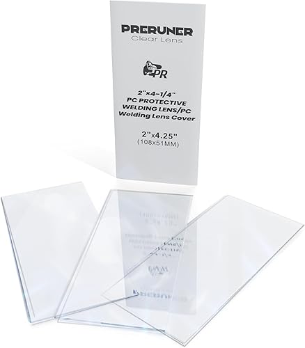 Miniatura 7 de Lente de soldadura de oscurecimiento automático 2x4, lente de soldadura 2x4 con tecnología HD True Color, reemplazo de lente de soldadura dorada