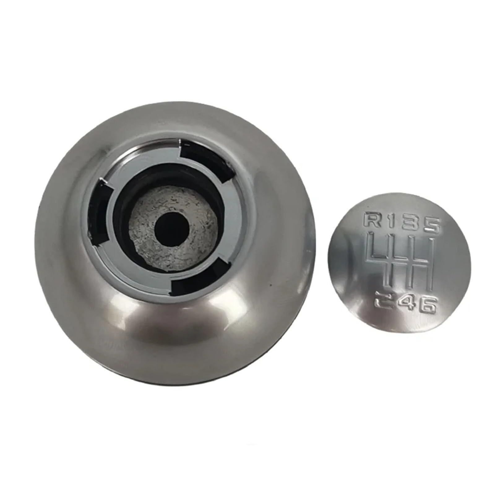 PLCGTNNP Pour Jeep Compass 2017-2021 5 Vitesses Cuir Pommeau