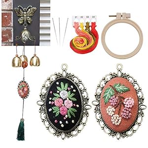 JUSTDOLIFE Borduren Kit Creatieve Decoratieve Metalen DIY Wind Chime Opknoping Wind Chime