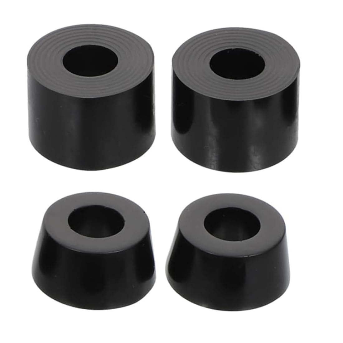 Set de 4 Bujes para Camiones de Longboard con Amortiguación en PU y Herramientas