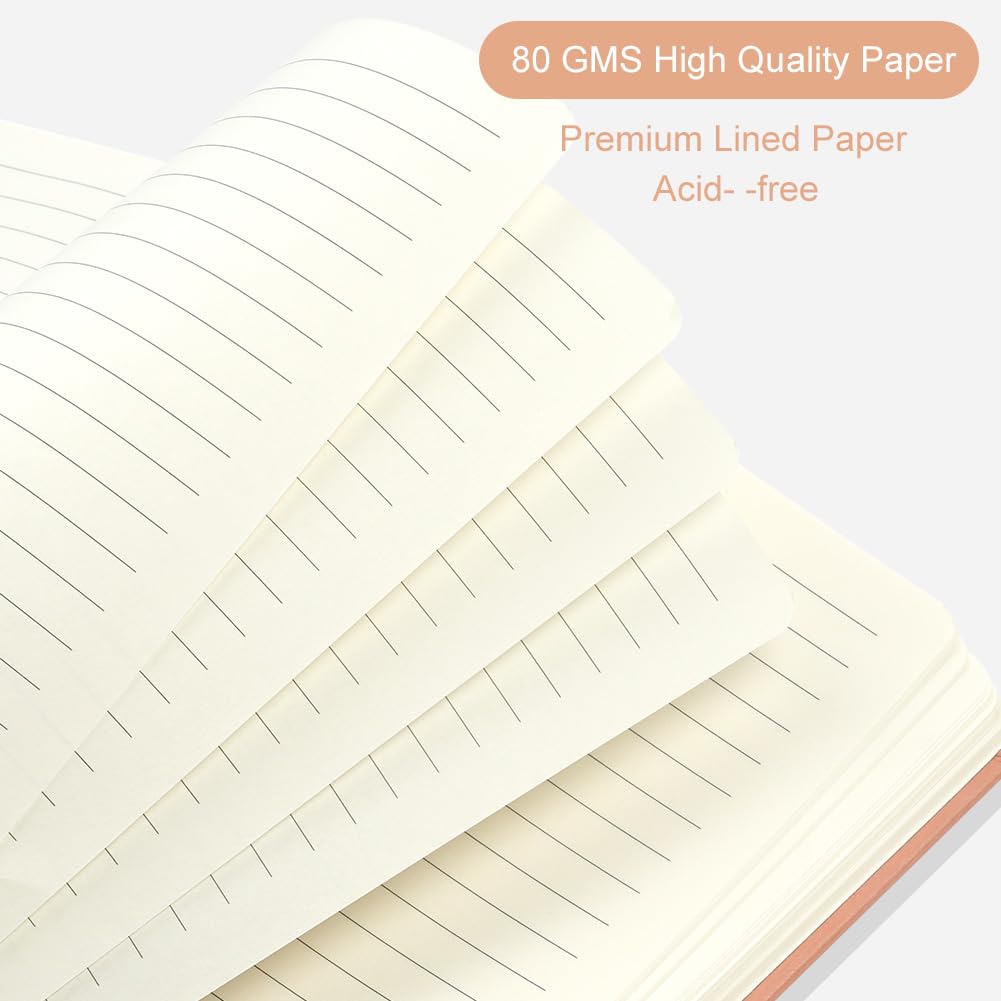 OFFCUP A5 Notebook, A5 Journal Lined Notebook with 192 Pages Premium Paper - Image 4