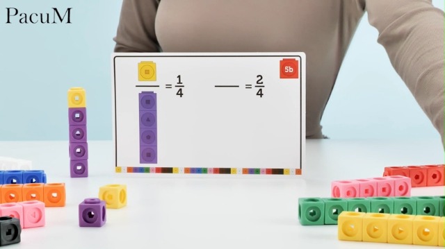 100-teiliges Steckwürfel Set Für Kinder 3-8 Jahre - Lernspielzeug Für Mathe, Zählen & Kreativität