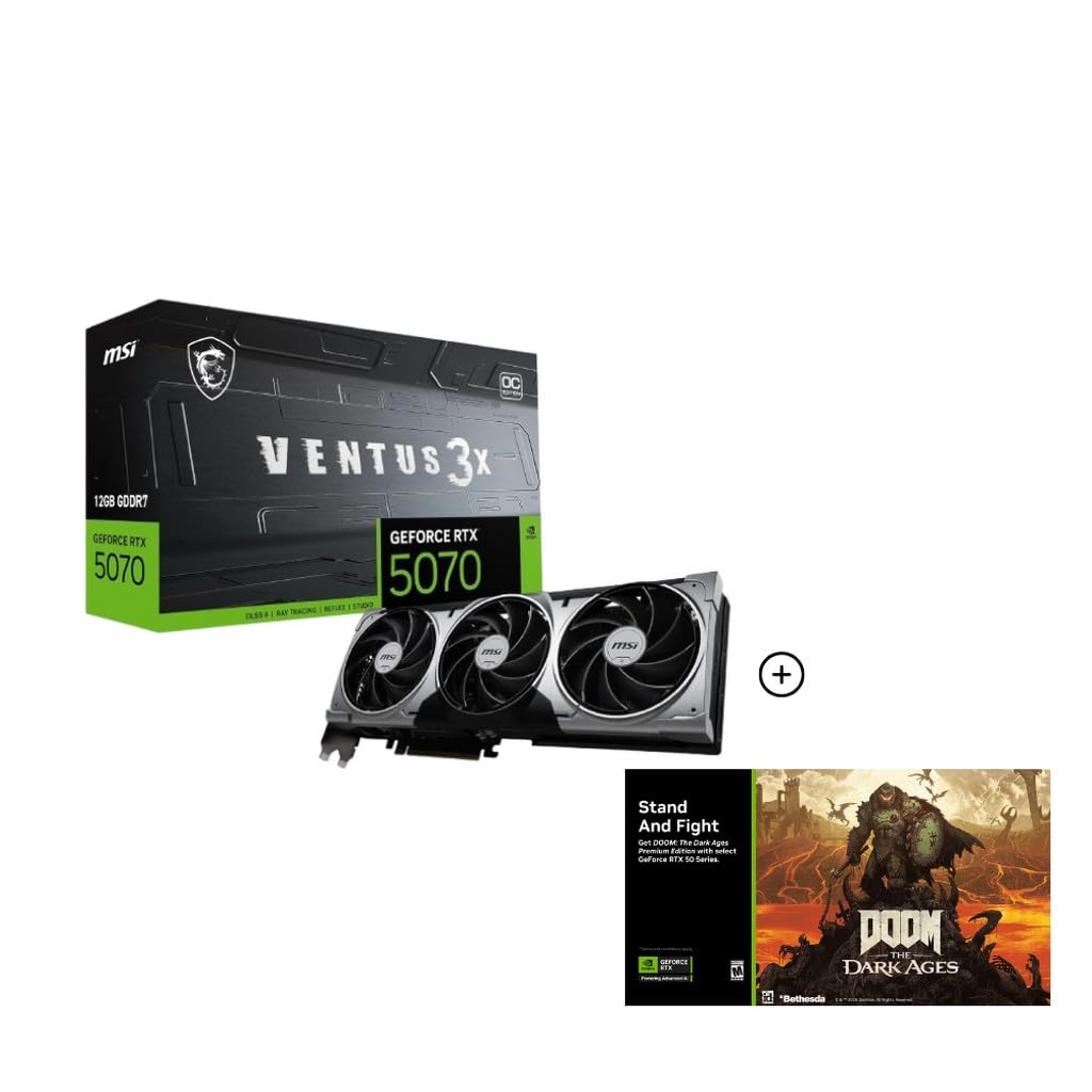 MSI GeForce RTX 5070 12G VENTUS 3X OC