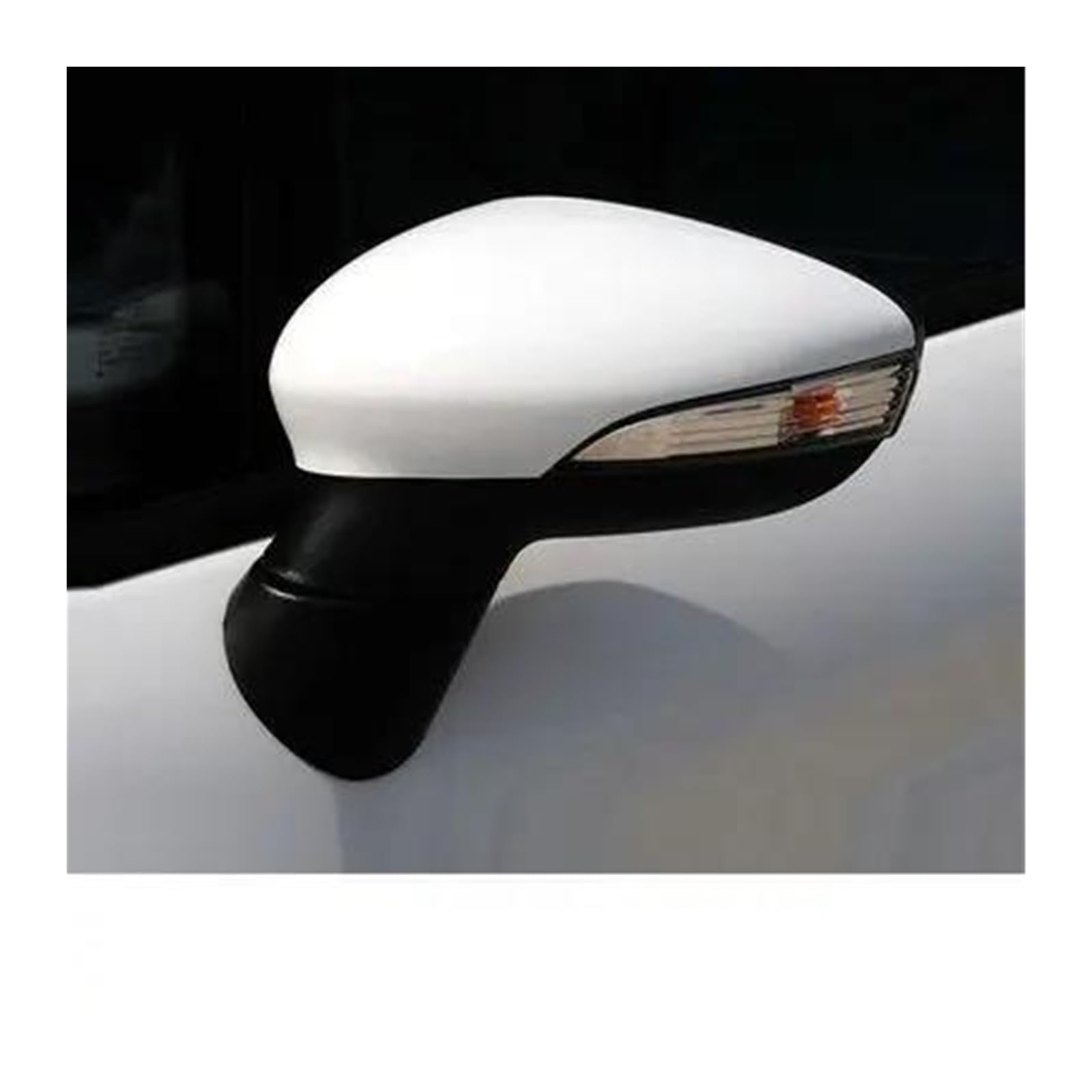 Calotta Specchietto Retrovisore Per Ford Per Fiesta VI Per MK6 CB1 Per CCN 2009-2017 Wing Caps Sostituire Sedan Van Sinistra Destra Bianco Auto Specchio Laterale Calotte Specchietti(Left side LH)