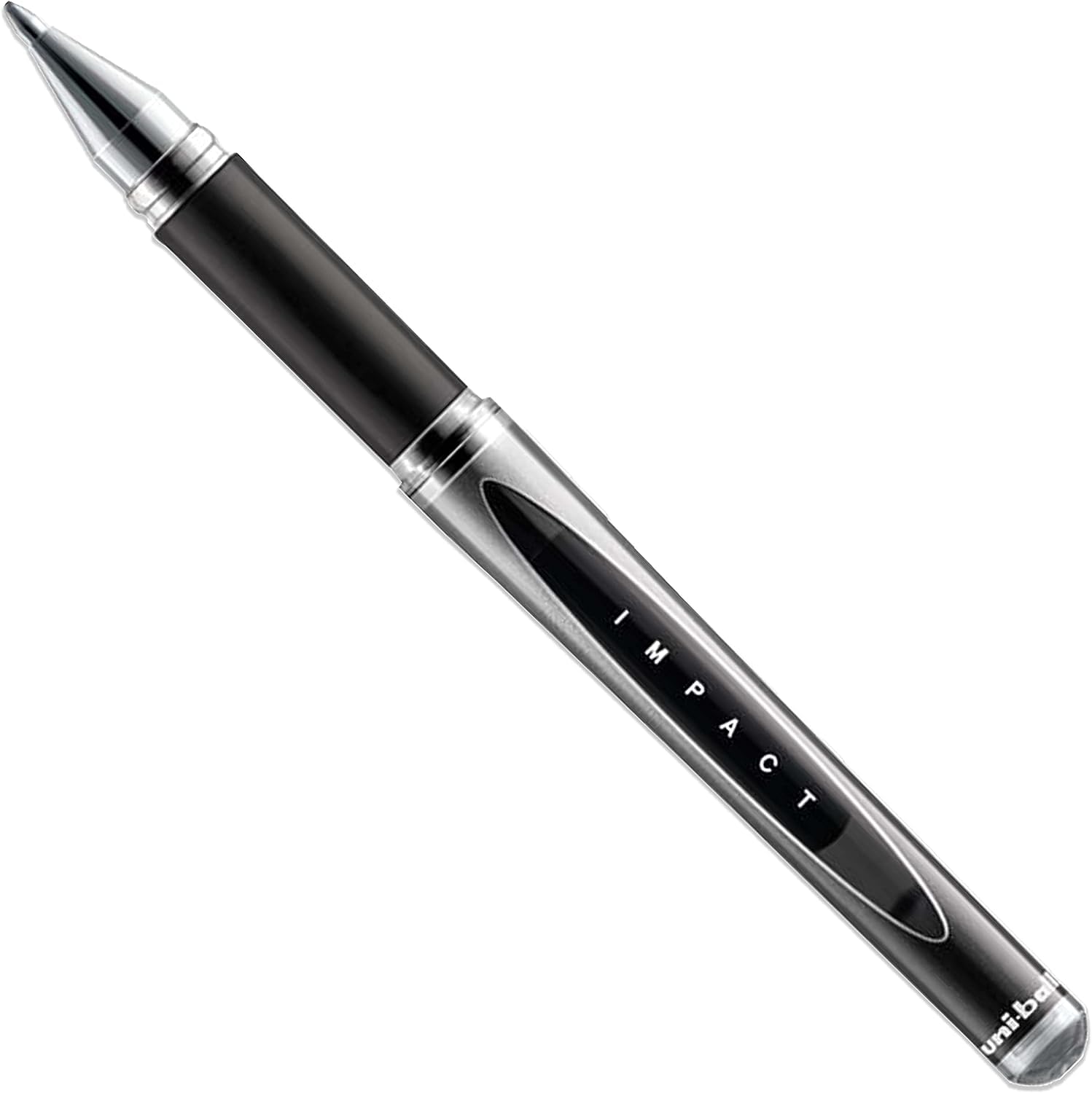 uni-ball UM-153S Gel Impact Broad Rollerball Pens - 1mm Nib, 0.6mm Line Width - Black Ink (8) - Image 3