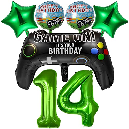 Daxlizy Decorazione Compleanno Videogioco Ragazzo