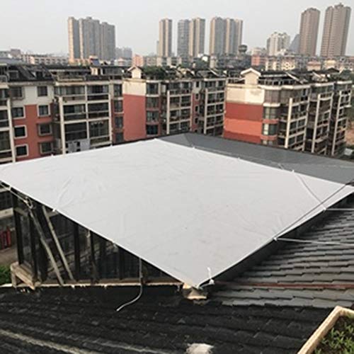 Tela impermeable de alta densidad con lona protectora solar gris 4