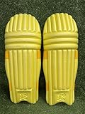 Raydn Prolite Adult Cricket Batting Pads (Yellow, Adult)