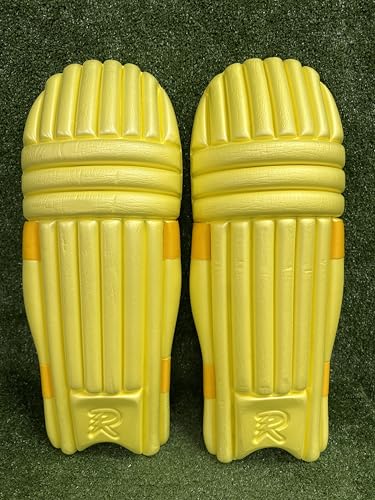 Raydn Prolite Adult Cricket Batting Pads (Yellow, Adult)