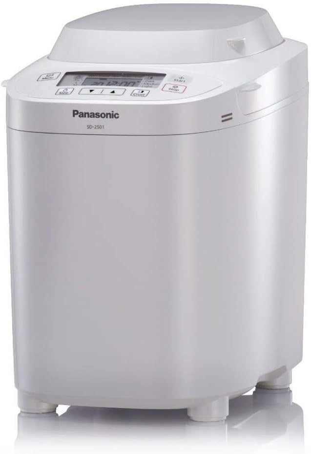 Panasonic SD-2501 WXC Automatic Breadmaker, White by Panasonic