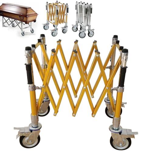 Carretilla para ataúd de aleación de aluminio