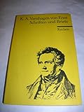 karl enslin kling glöckchen  Universal-Bibliothek, Nr. 2657: Karl August Varnhagen von Ense: Schriften und Briefe