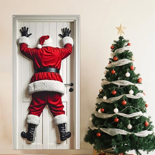 Weihnachtliche Türdekoration,Schneemann Weihnachtsmann...