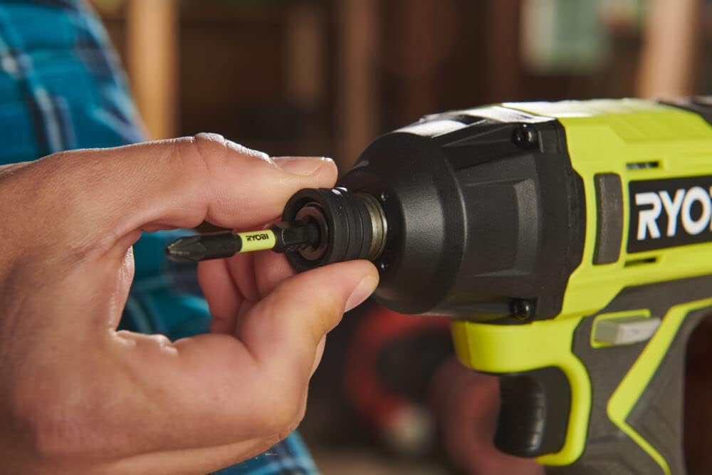 Ryobi - Duo 18 V One+ Bohrmaschine + Schlagschrauber, inkl. 2 Akkus 2 Ah und Ladegerät, in Transporttasche – RCK182G-220S
