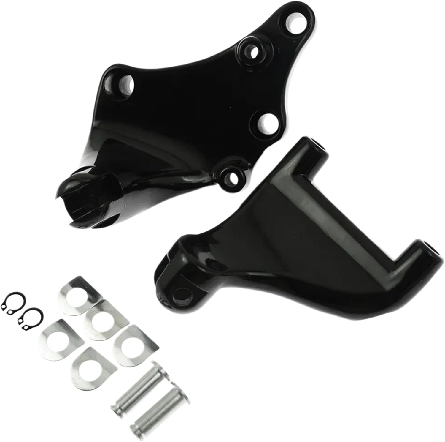 Compatible for Harley Sportster XL 883 1200 2000-2022 Rear Passenger Foot Pegs Mount Pedal(Footpeg A 2000-2019)