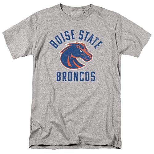 Boise State University Official Broncos Logo Unisex Adult T Shirt,Boise State University, Large