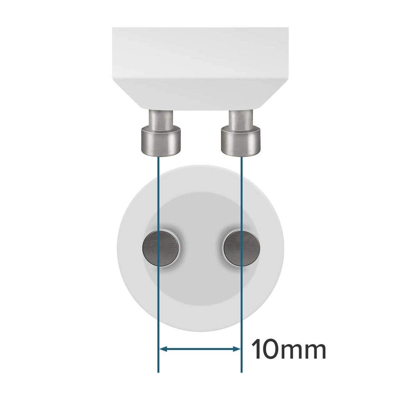 Crompton Lamps LED GU10 Spotlight 4.5W (10 Pack) (50W Equivalent) 4000K Cool White 35° 400lm Replacement Multipack Light Bulbs - Image 2