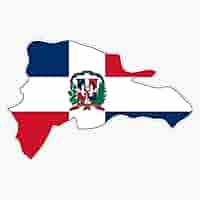 2 Adesivi Bandiera Repubblica Dominicana Per Auto - 8x5 Cm - Foto 9