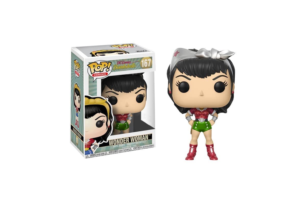 DC Bombshells - Wonder Woman Holiday Pop! Vinyl