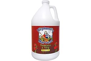 Neptune's Harvest Organic Tomato & Vegetable Plant Food Fertilizer 2-4-2 (1 Gallon)
