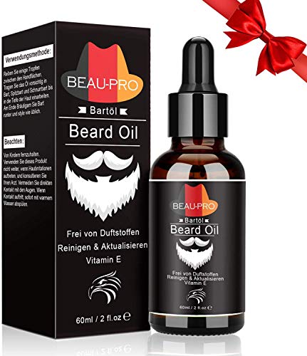 Huile Barbe 100% Bio, Soin de la barbe pour Homme,...