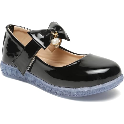 Girls Patent Leather Mary Jane Shoes Black