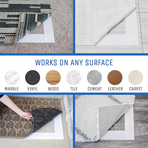Image of Strongest Double Sided Carpet Tape, 2 Inch by 40 Yard, 120 feet! 2X More! 5 Stars Professional Grade, Industrial Strength, Heavy Duty Rug and Carpet Underlayment Adhesive
