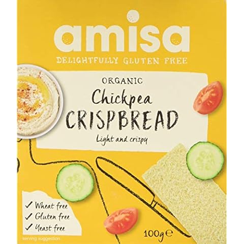 Amisa Organic Chickpea Crispbread Snack Packs Cover