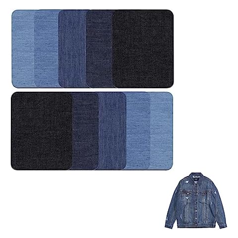Rowwait Iron-On Denim Repair Kit Cover