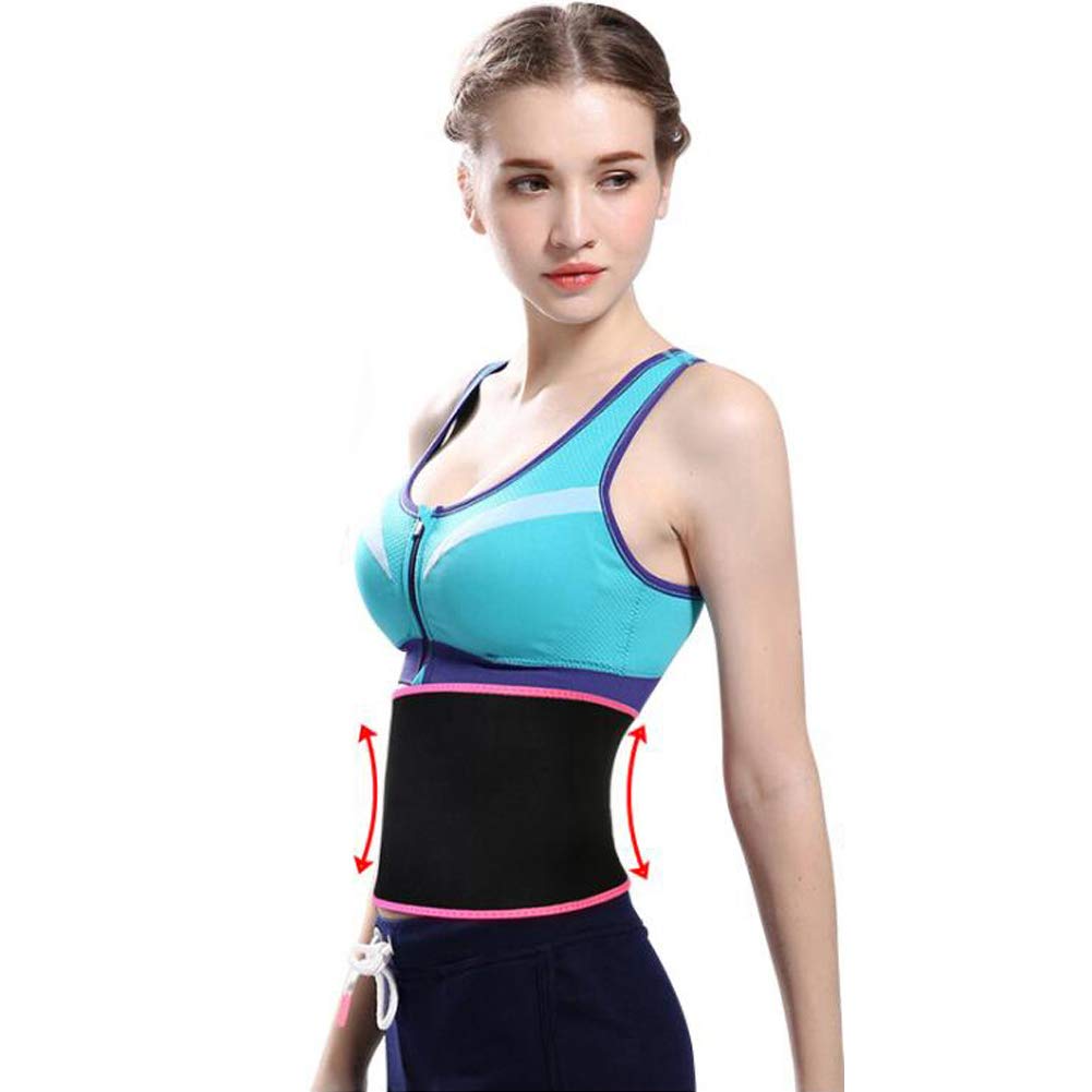 FEimaX Waist Trimmer Belt for Women Sweat Belt with Sauna Effect for Weight Loss