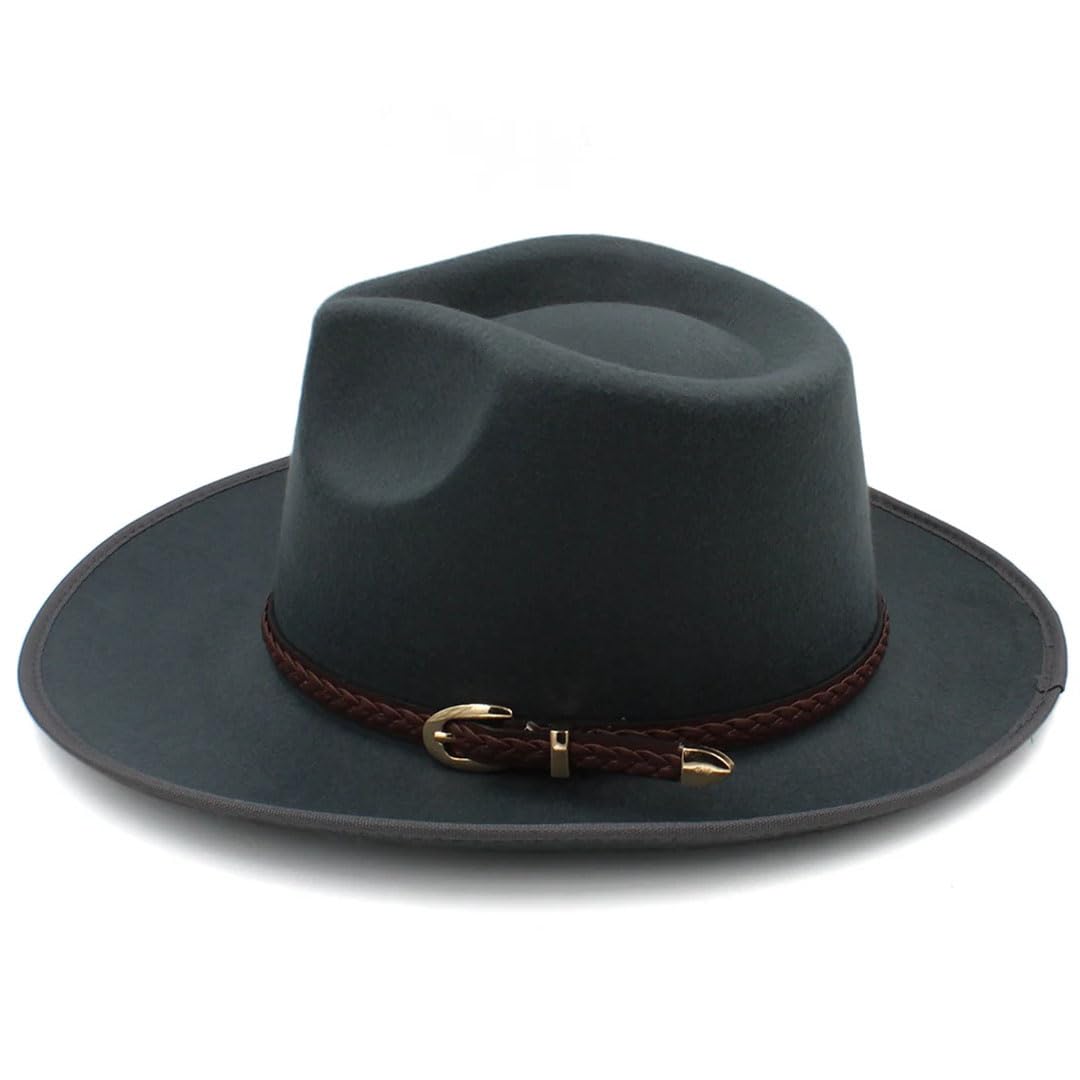 Mężczyźni kobiety wełniane kapelusze panamskie szerokie rondo czapki fedora kapelusz przeciwsłoneczny klasyczny retro impreza styl uliczny podróż