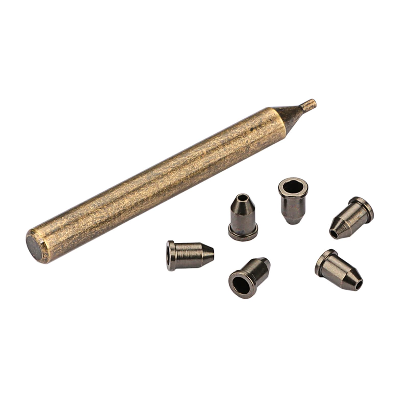 Outil de fixation de bague de guitare avec viroles de cordes pour luthier