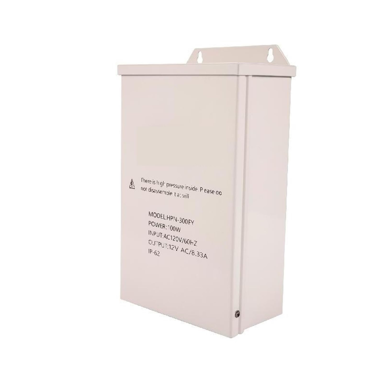 Transformador de bajo Voltaje 100/300W Transformador de iluminación de Paisaje Exterior Resistente a la Intemperie Piscina/SPA/Foco de iluminación de Paisaje(100 W)