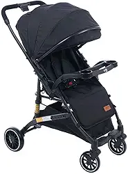 Carrinho de Bebê Passeio Com Alça Reversível YouGo Maxi Baby (Preto)