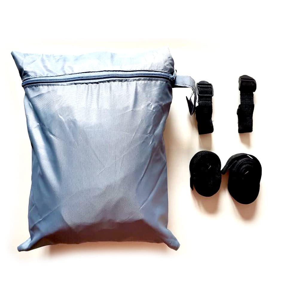 Housse de vélo Housse de Protection pour vélo Sac de Panneau d'avertissement avec kit de Fixation pour Panneau d'avertissement de Camping-Car Taille XXL 2-3 vélos