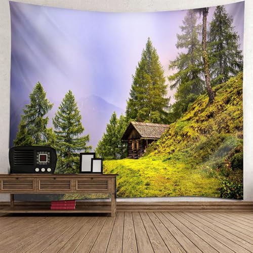 Tapisserie petite 150x130cm pour masquer les imperfections d'un mur de chambre