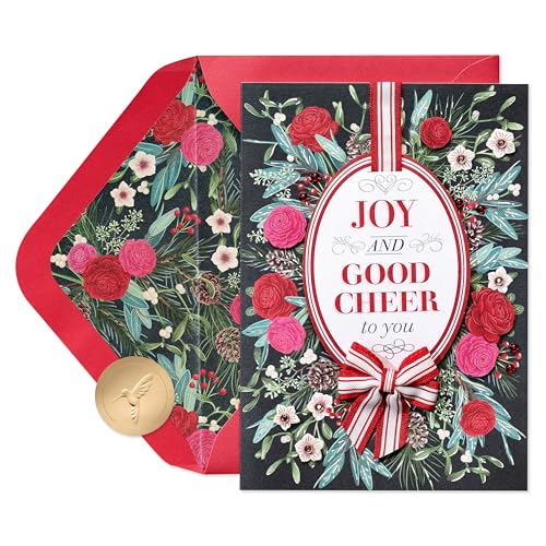 Carte de Noël Papyrus Every Happiness le complément idéal pour accompagner vos cadeaux de fête