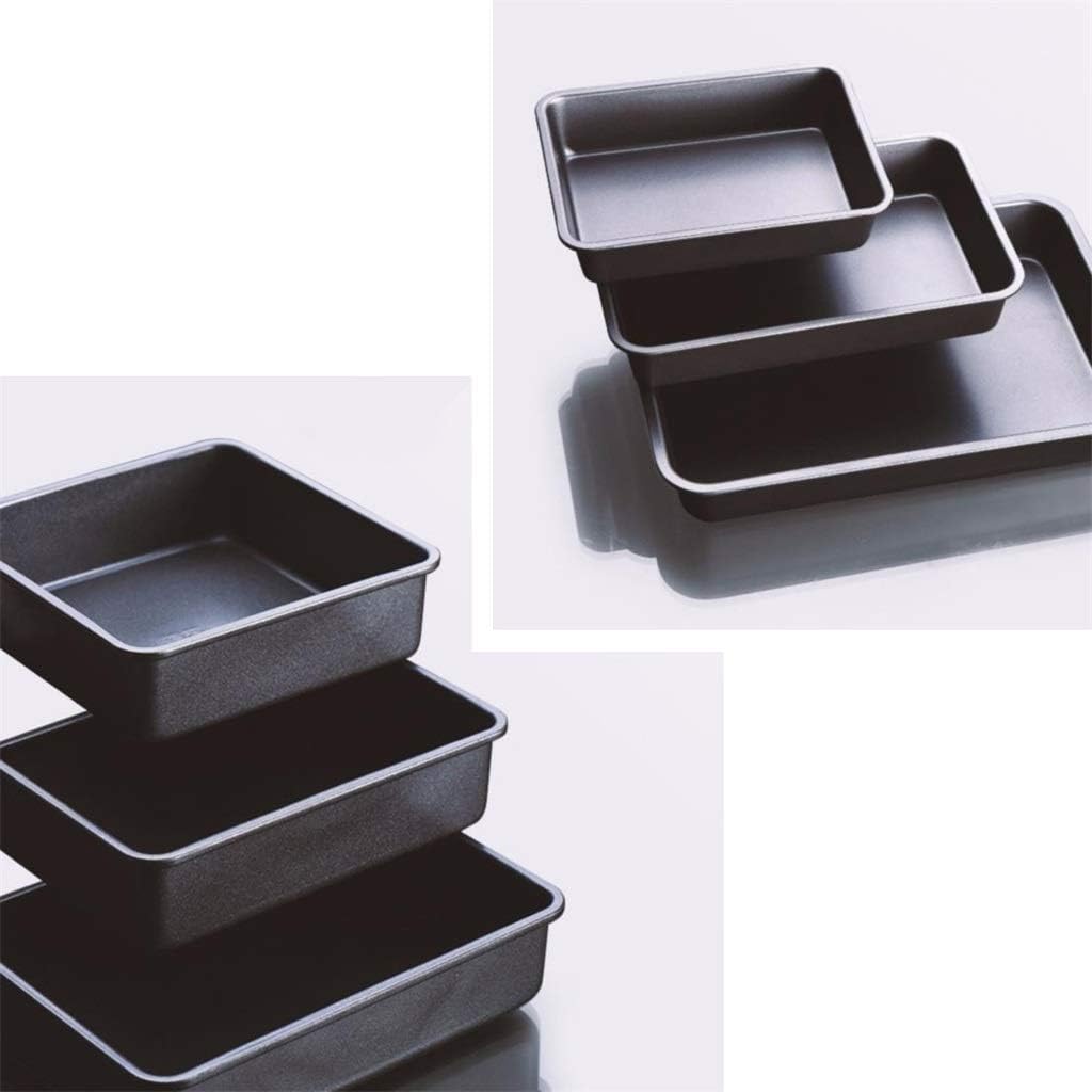Baking Dish, Not Sticky Carbon Steel Home Oven Tray Cake Roll Muffin Pizza Baking Dish (Size : 35×25×5cm)