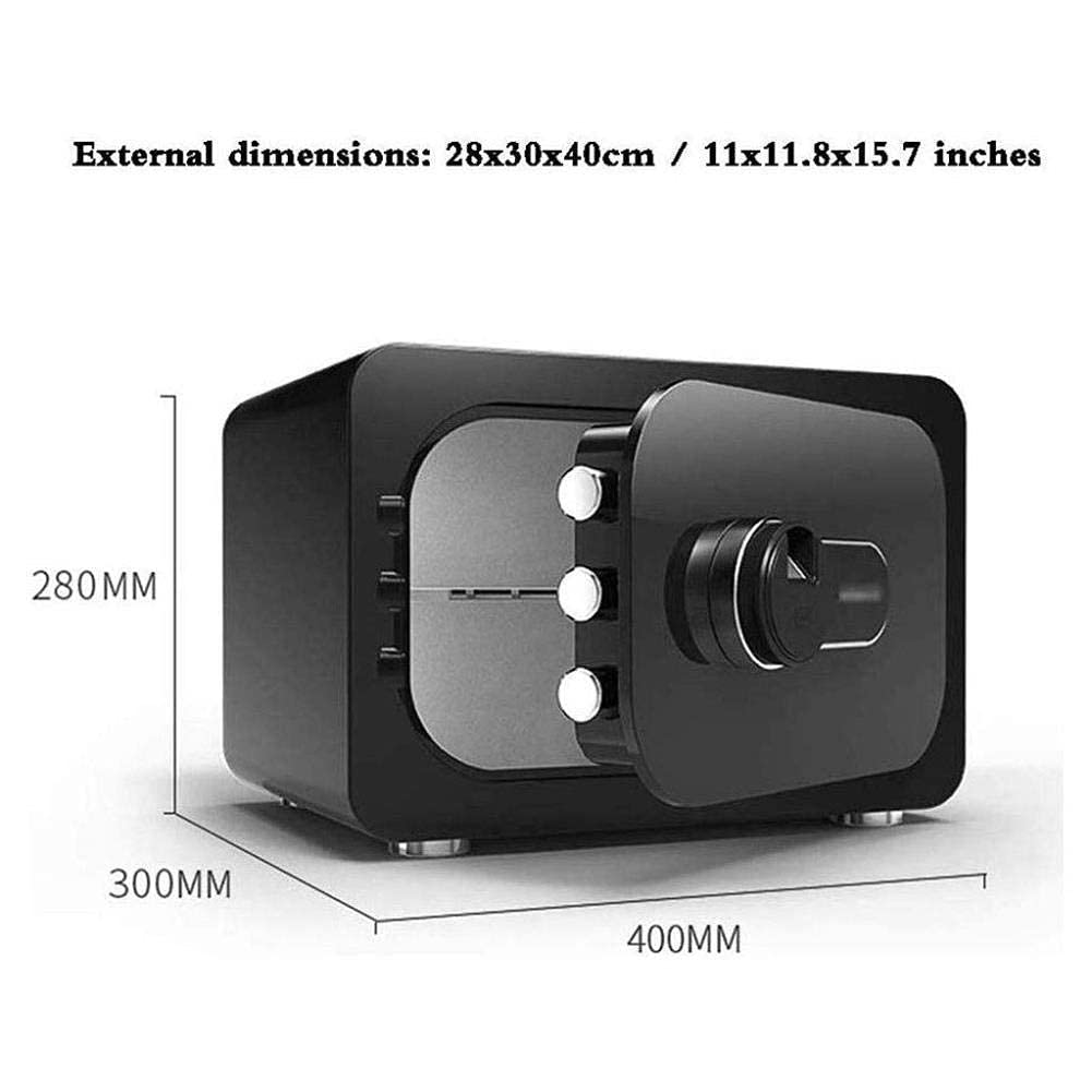 Sejfy, Sejf, Hom Offic Wal Floo Mounte Cabine Securit Bo Fo O Use(Black)