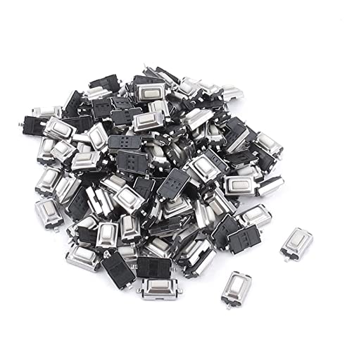 Micro-interrupteur tactile 3x6x2.5mm CMS tête de bouton blanche haute précision